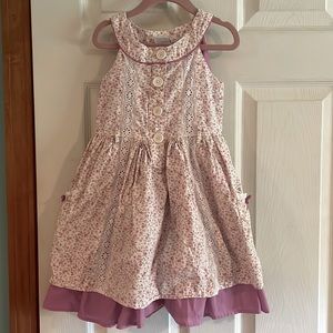 Girls Floral Dress  size 5